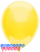 Sun Yellow Latex Balloons - 100 Count