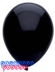 Latex Balloons - 12 Inch Pitch Black Party Balloons (72 Count)