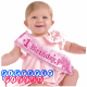 1st Birthday Sash, Pink Party Favors