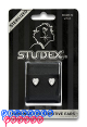 Studex Sensitive Crystal Heart Stud Earrings 6x6mm