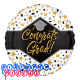 Congrats Grad Stars Confetti Graduation 18