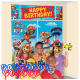 Paw Patrol Boys Child Birthday Party Photo Backdrop & Props Set