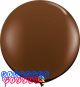 Chocolate Brown 36inch Latex Balloons 2ct