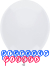 Bright White Party Balloons (15 Count)