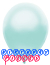 Pearlized Seafoam 12in Balloons 10ct