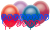 PartyMate 12-Inch Latex Balloons, 72-Count, Satin Assortment